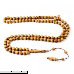 Handcrafted 10mm Blessed Olive Wood Premium Islamic Prayer Beads- INFINITYBEADS by BasmalaBeads- Tesbih- Tasbih- Sibha- Islamic Art  B07HWZ1ZZL